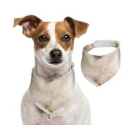 Lindo Cachorro maltés,Pañuelo con Babero para Mascotas, pañuelo para Perros y Gatos, Babero de Toalla, Bufanda Ajustable para Mascotas,L