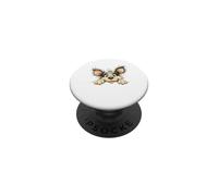 Lindo Cachorro Peeking con Lengua Fuera Arte PopSockets PopGrip Adhesivo