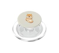 Lindo Cachorro Shiba Inu en Acogedor calcetín para bebé diseño Doggo Cutecore PopSockets PopGrip para MagSafe