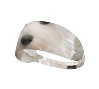 Lindo Cachorro Westie,Banda Deportiva para el Sudor Unisex, Multiusos, elástica para el Pelo