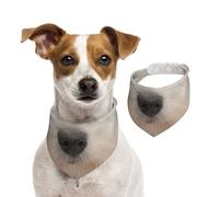 Lindo Cachorro Westie,Pañuelos de algodón para Perros, Bufandas Ajustables para Mascotas,M