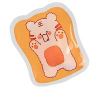 Lindo calentador de manos de dibujos animados - Mini bolsa de agua caliente portátil para el invierno - Paquete de calefacción reutilizable lleno de agua (Color: D)