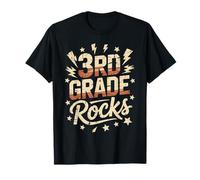 Lindo Campamento de música Tiny Humans para Profesor de 3rd Grade Rocks Camiseta