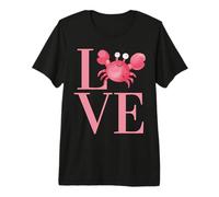 Lindo Cangrejo para niños y niñas Que aman los cangrejos Camiseta Premium