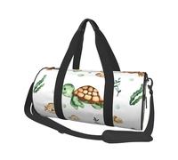 Lindo Cangrejo Tortuga Marina Acuarela, Bolsa de Viaje de Gran Capacidad, Bolso Redondo, Bolsa de Viaje Deportiva, Bolsa de Mano, Bolsa de Fitness