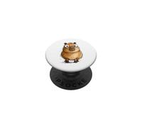 Lindo Capibara Dibujo Dibu PopSockets PopGrip Adhesivo