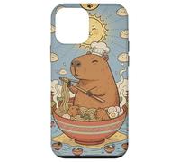 Lindo Capibara Divertido Gráfico Kawaii Ramen Y Tarot Sol Carcasa para iPhone 12 Mini
