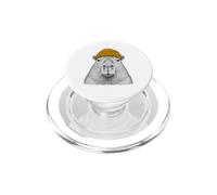 Lindo Capybara Amarillo Mostaza Beanie Wildlife Design PopSockets PopGrip para MagSafe