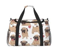 Lindo Carlino,Bolsas Deportivas, Bolsos de Viaje Deportivos Cruzados de Mano, Bolsas de Viaje de Gran Capacidad para Mujeres y Hombres.