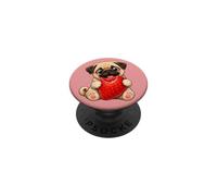 Lindo Carlino de Verano con diseño de Dibujos Animados de Fresa PopSockets PopGrip Adhesivo