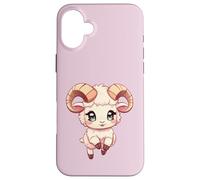 Lindo Carnero del Zodiaco Aries - Adorable Animal de astrología Carcasa para iPhone 16 Plus