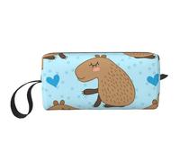 Lindo carpincho, Bolsa de Maquillaje Bolsa de cosméticos Bolsa de artículos de tocador de Viaje portátil Bolsa de Maquillaje