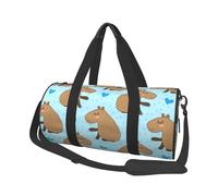 Lindo carpincho, Bolsa de Viaje de Gran Capacidad, Bolso Redondo, Bolsa de Viaje Deportiva, Bolsa de Mano, Bolsa de Fitness