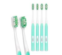 Lindo Cepillo de dientes ultrafino, para encías y dientes sensibles, más de 12000 cerdas ultrafinas, suave y suave, limpieza profunda, paquete de 4