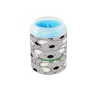 Lindo cepillo de silicona reutilizable con diseño de koala de dibujos animados para mascotas, cepillo de baño para gatos y perros