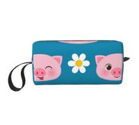 Lindo Cerdo, Bolsa de Maquillaje Bolsa de cosméticos Bolsa de artículos de tocador de Viaje portátil Bolsa de Maquillaje