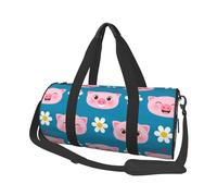 Lindo Cerdo, Bolsa de Viaje de Gran Capacidad, Bolso Redondo, Bolsa de Viaje Deportiva, Bolsa de Mano, Bolsa de Fitness