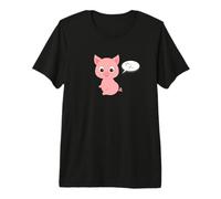 Lindo Cerdo de Animales de Granja Oink en japonés Bubu Piggy Camiseta Premium