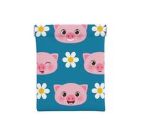 Lindo Cerdo, Squeeze Top Wallet Bolsa de Almacenamiento para Mujer Monedero pequeño Bolsa de Cambio