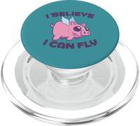Lindo Cerdo Volador Kawaii cree PopSockets PopGrip para MagSafe