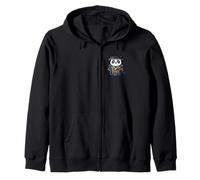 Lindo Chibi Samurai Panda Katana Cultura Japonesa Sudadera con Capucha