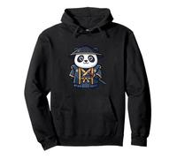 Lindo Chibi Samurai Panda Katana Cultura Japonesa Sudadera con Capucha