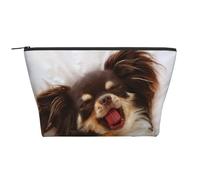 Lindo, Chihuahua, Perro, Animal, Bolsa de artículos de tocador Bolsa de Maquillaje Bolsa de cosméticos Bolsa de artículos de tocador de Viaje portátil