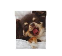 Lindo, Chihuahua, Perro, Animal, Squeeze Top Wallet Bolsa de Almacenamiento para Mujer Monedero pequeño Bolsa de Cambio
