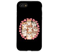 Lindo círculo de hámster Kawaii Animales Adorable diseño de Mascotas Carcasa para iPhone SE (2020) / 7/8
