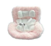 Lindo Coches - Asiento De Coche | Asiento De Coche Para S De Peluche | Asiento De Viaje Portátil | Muñeca De Soporte De Ventilación De Aire Clip-0n | Tablero De Datos