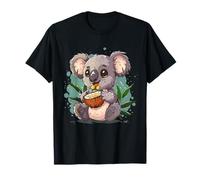 Lindo coco koala oso animal arte fauna naturaleza arte Camiseta
