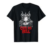 Lindo como el Infierno Lilith Angel of Darkness Gothic Camiseta