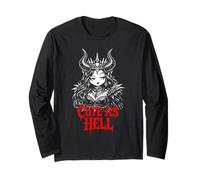 Lindo como el Infierno Lilith Angel of Darkness Gothic Manga Larga