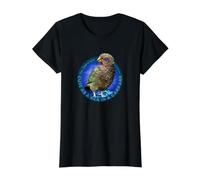 Lindo como UN Kea EN UN Pajaro Kiwi DE ESTACIONAMIENTO Camiseta gráfica económica, Mujer, Negro, M