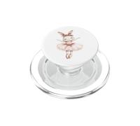 Lindo Conejito de Acuarela Bailarina Bailando PopSockets PopGrip para MagSafe