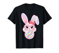 Lindo Conejito de Pascua en Gafas soplando un Chicle Chica Niño Camiseta