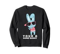 Lindo Conejito de Pascua tu un Poco de Conejo niño Sudadera