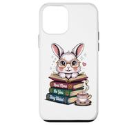 Lindo Conejito, Lee Libros, sé tú Mismo, sé extraño, Amante de los Libros Carcasa para iPhone 12 Mini
