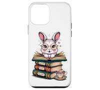 Lindo Conejito Nerd Leer Libros Sé tú Mismo Stay Weird Reader Carcasa para iPhone 12 Mini