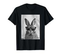 Lindo Conejo con Gafas de Sol Cool Forest Animal Photo Booth Camiseta