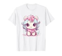 Lindo Conjunto de Pijamas de Unicornio para niñas con sueños mágicos Camiseta