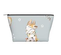 Lindo Corgi, Bolsa de artículos de tocador Bolsa de Maquillaje Bolsa de cosméticos Bolsa de artículos de tocador de Viaje portátil