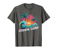 Lindo Cousin Camp Cruise Vacation Trip Vacay Travel Matching Camiseta