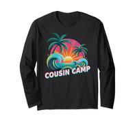 Lindo Cousin Camp Cruise Vacation Trip Vacay Travel Matching Manga Larga