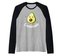 Lindo Cousincado Primo Aguacate Camiseta Manga Raglan