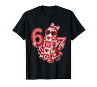 Lindo Crochet Ghost 67 Meme Pink Coquette Cumpleaños 67 Camiseta