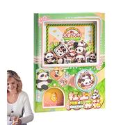 Lindo cuaderno de bolsillo con diseño de máquina expendedora, mini diario portátil con páginas rayadas, material escolar para niñas y niñas, organizador personal para gestión del tiempo, plan diario