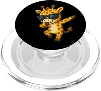Lindo Dabbing Jirafa Dibujos Animados Divertido Animal PopSockets PopGrip para MagSafe