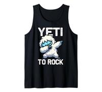 Lindo Dabbing Yeti Divertido Yeti Para Rock Camiseta sin Mangas