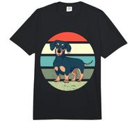 Lindo Dachshund cariño Dueño del Perro Wiener Perro Mascota Comfort Colors Adult Heavyweight T-Shirt
